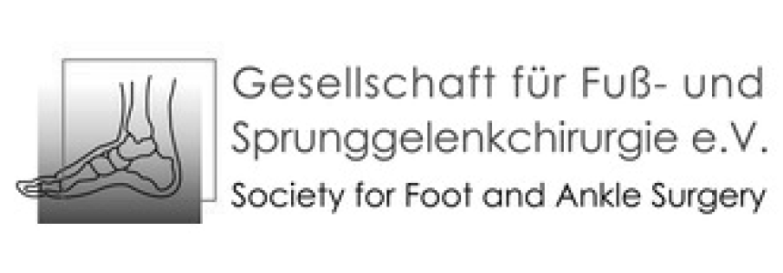 Logo der Gesellschaft für Fuß- und Sprunggelenkchirurgie e.V.